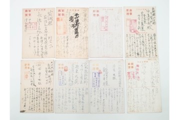 軍事郵便　支那(北支・中支・南支)派遣　家族や知人に宛てたエンタイア76点セット　(R-087282)