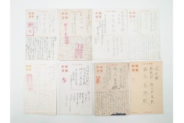 軍事郵便　支那(北支・中支・南支)派遣　家族や知人に宛てたエンタイア76点セット　(R-087282)