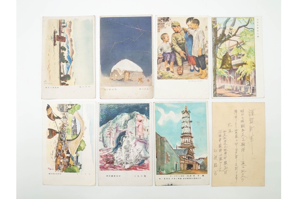 軍事郵便　支那(北支・中支・南支)派遣　家族や知人に宛てたエンタイア76点セット　(R-087282)