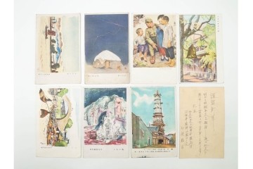 軍事郵便　支那(北支・中支・南支)派遣　家族や知人に宛てたエンタイア76点セット　(R-087282)