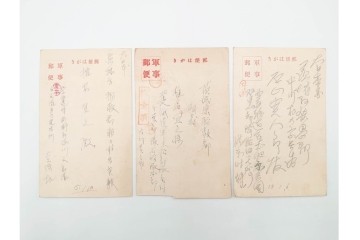 軍事郵便　支那(北支・中支・南支)派遣　家族や知人に宛てたエンタイア76点セット　(R-087282)