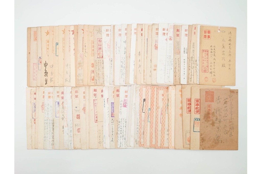 軍事郵便　支那(北支・中支・南支)派遣　家族や知人に宛てたエンタイア83点セット　(R-087283)