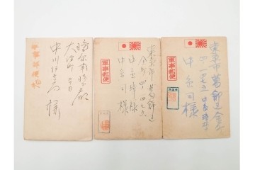軍事郵便　支那(北支・中支・南支)派遣　家族や知人に宛てたエンタイア83点セット　(R-087283)