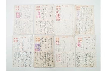 軍事郵便　支那(北支・中支・南支)派遣　家族や知人に宛てたエンタイア83点セット　(R-087283)