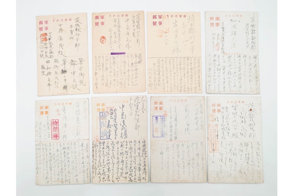 軍事郵便　支那(北支・中支・南支)派遣　家族や知人に宛てたエンタイア83点セット　(R-087283)