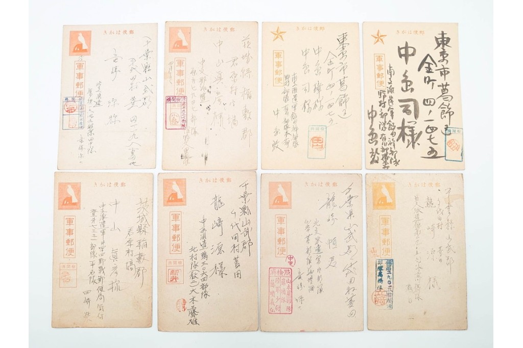 軍事郵便　支那(北支・中支・南支)派遣　家族や知人に宛てたエンタイア83点セット　(R-087283)