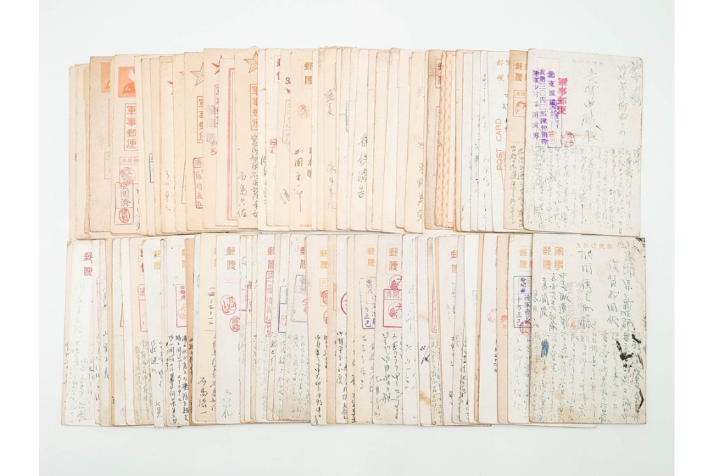 軍事郵便　支那(北支・中支・南支)派遣　家族や知人に宛てたエンタイア100点セット　(R-087284)