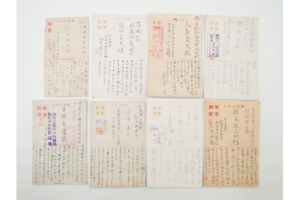 軍事郵便　支那(北支・中支・南支)派遣　家族や知人に宛てたエンタイア100点セット　(R-087284)