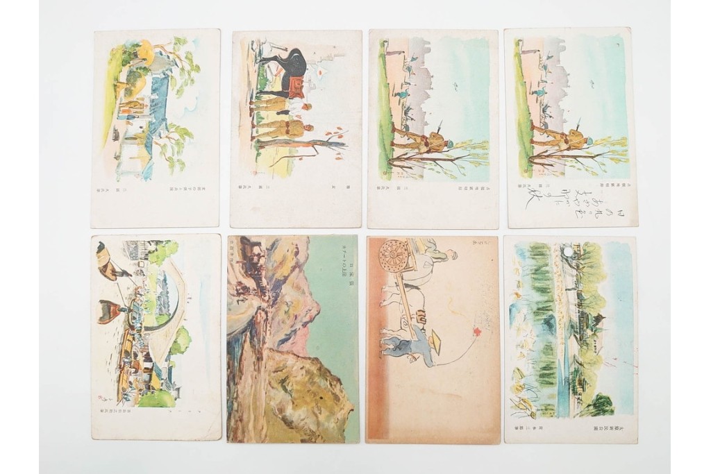 軍事郵便　支那(北支・中支・南支)派遣　家族や知人に宛てたエンタイア100点セット　(R-087284)