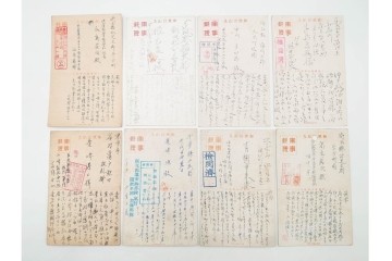 軍事郵便　支那(北支・中支・南支)派遣　家族や知人に宛てたエンタイア100点セット　(R-087284)