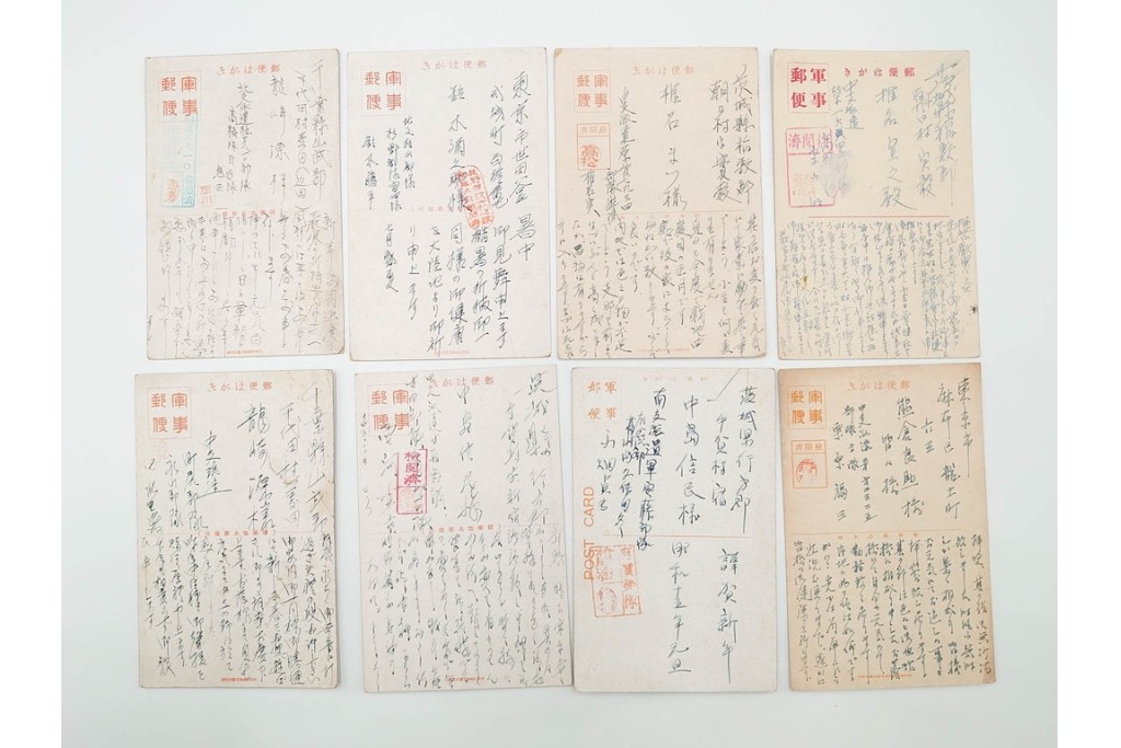 軍事郵便　支那(北支・中支・南支)派遣　家族や知人に宛てたエンタイア100点セット　(R-087284)