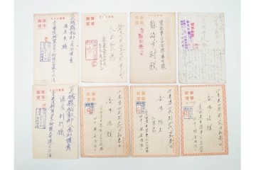 軍事郵便　支那(北支・中支・南支)派遣　家族や知人に宛てたエンタイア100点セット　(R-087284)