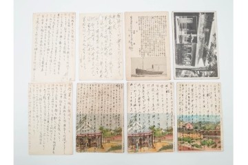 軍事郵便　支那(北支・中支・南支)派遣　家族や知人に宛てたエンタイア100点セット　(R-087284)