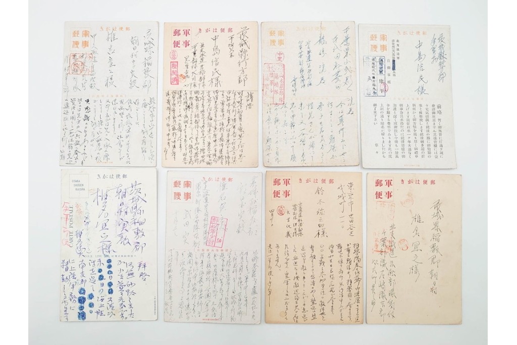 軍事郵便　支那(北支・中支・南支)派遣　家族や知人などに宛てたエンタイア 80点セット　(R-087285)