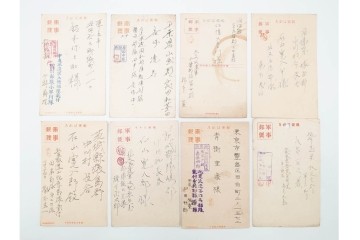 軍事郵便　支那(北支・中支・南支)派遣　家族や知人などに宛てたエンタイア 80点セット　(R-087285)