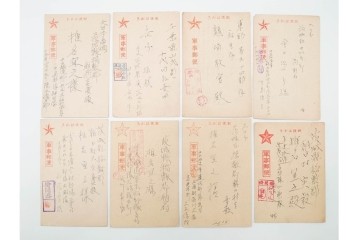 軍事郵便　支那(北支・中支・南支)派遣　家族や知人などに宛てたエンタイア 80点セット　(R-087285)
