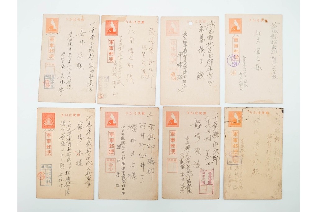 軍事郵便　支那(北支・中支・南支)派遣　家族や知人などに宛てたエンタイア 80点セット　(R-087285)