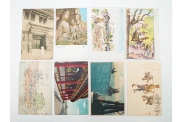 軍事郵便　野戦局　櫛型印・消印　絵葉書を含む　家族や知人に宛てたエンタイア142点セット　(R-087286)