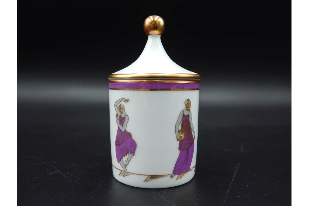 ROYAL CROWN DERBY(ロイヤルクラウンダービー)/グリーンダービーパネル　Richard Ginori(リチャードジノリ)/ジオ・ポンティ　カップ&ソーサー2点セット　(R-087287)