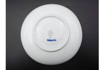 デンマーク製　ROYAL COPENHAGEN(ロイヤルコペンハーゲン)　プリンセス(1客)　ブルーフラワー(2客)　上品なティーカップ&ソーサー3客セット　(R-087289)