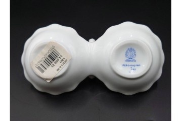 ハンガリー製　HEREND(ヘレンド)　オープンシュガー2点(フルーツアラカルト、ウィーンの薔薇)　ジャム・マーマレード(ヴィクトリア・ブーケ)　洋食器3点セット　(R-087296)