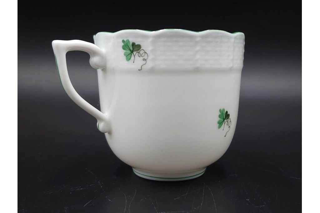 ハンガリー製　HEREND(ヘレンド)　ウィーンの薔薇　カップ&ソーサー3客・クリーマー・オープンシュガーのセット　(R-087297)