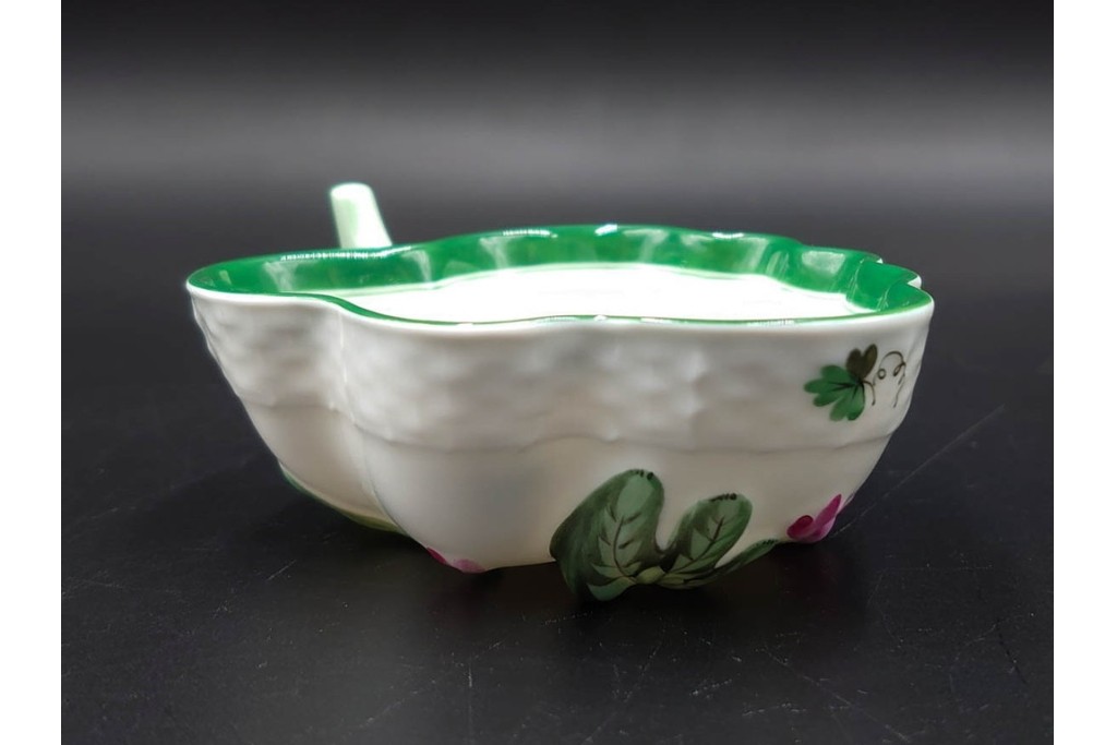 ハンガリー製　HEREND(ヘレンド)　ウィーンの薔薇　カップ&ソーサー3客・クリーマー・オープンシュガーのセット　(R-087297)