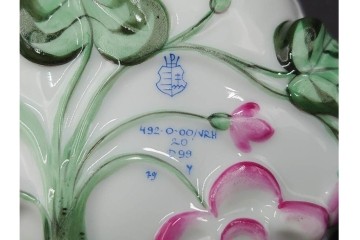 ハンガリー製　HEREND(ヘレンド)　ウィーンの薔薇　カップ&ソーサー3客・クリーマー・オープンシュガーのセット　(R-087297)