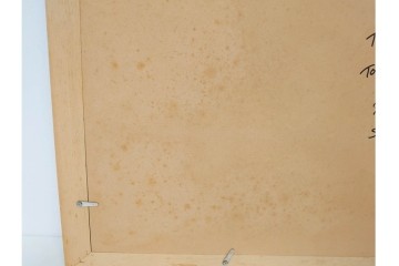 真作　サイン&メッセージ入り　リチャード・スペア(Richard Spare)　73/150　ドライポイント(銅版画)・水彩画　「Purple African Violet(パープル・アフリカン・バイオレット)」　(R-087299)