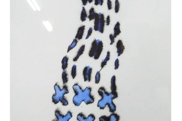 真作　サイン&メッセージ入り　リチャード・スペア(Richard Spare)　3/75　ドライポイント(銅版画)・水彩画　「Hearts and Flowers(ハートと花)」　外箱付き　(R-087300)