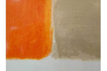 真作　1994年制作　ベルナール・カトラン(Bernard Cathelin)　13/75　「インドバラとゼラニウム」　サイン付きのリトグラフ　証明書・外箱付き　(R-087302)