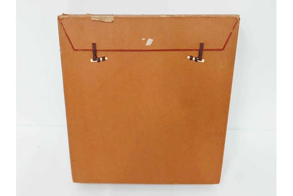 真作　鍋井克之　パステル画　「潮岬の灯台」　海辺の灯台を描いた絵画　外箱付き　(R-087312)