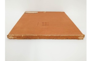 真作　サイン入り　モーリス・ド・ヴラマンク　エッチング　「風景」　街並みを描いた絵画　外箱付き　(R-087314)