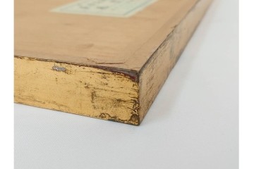 真作　1967年　サイン入り　荻須高徳　30/40　「風景」　メニルモンタンの一角を描いたリトグラフ　外箱付き　(R-087315)