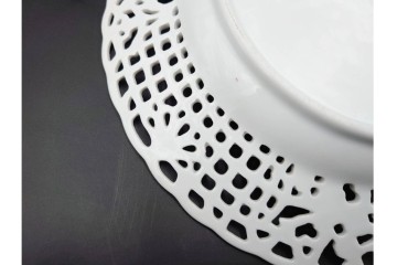 ハンガリー　ヘレンド(HEREND)　ロスチャイルド・バードシリーズ　上品なプレートとナプキンリングのセット　(R-087317)