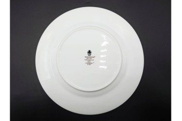 イギリス　WEDGWOOD(ウェッジウッド)　直径約21cm　ワイルドストロベリーシリーズのプレート6枚セット　(R-087319)
