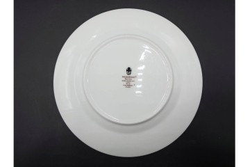 イギリス　WEDGWOOD(ウェッジウッド)　直径約21cm　ワイルドストロベリーシリーズのプレート6枚セット　(R-087319)