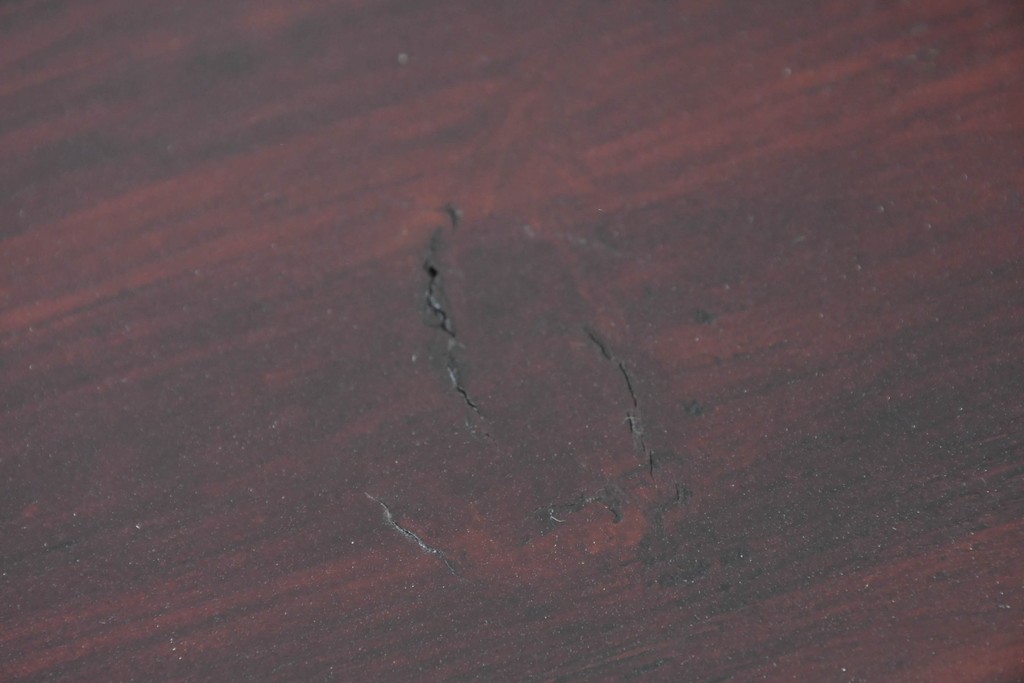 和製アンティーク　前面欅(ケヤキ)材　木目が魅力の五丁引き庄内箪笥　(R-087320)