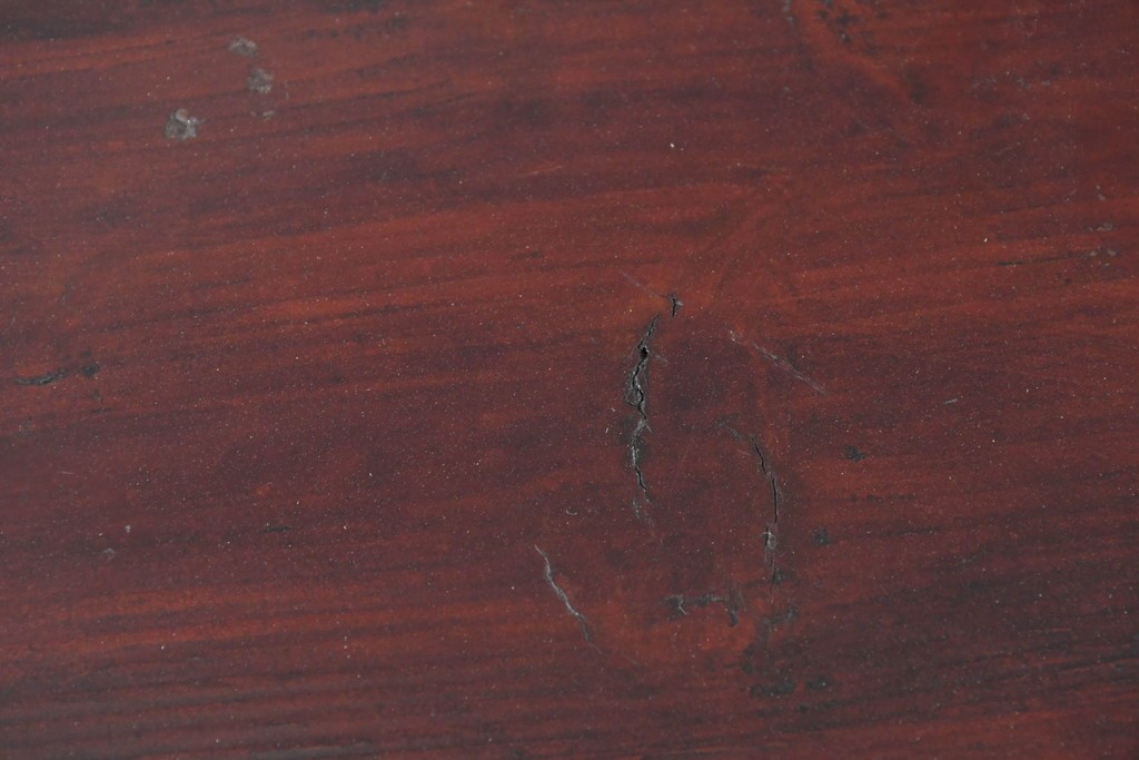 和製アンティーク　前面欅(ケヤキ)材　木目が魅力の庄内箪笥ローチェスト　(R-087321)