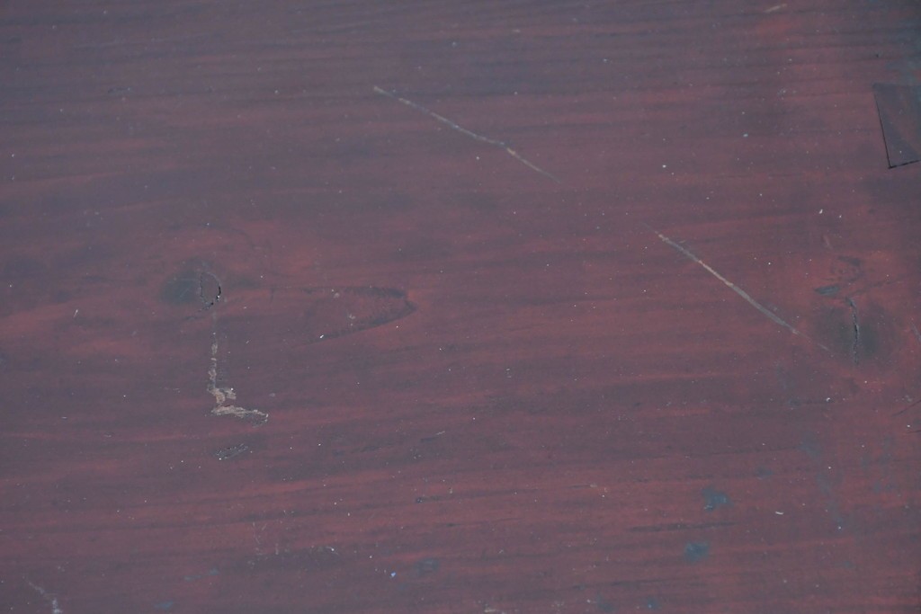 和製アンティーク　前面欅(ケヤキ)材　木目が魅力の庄内箪笥ローチェスト　(R-087322)