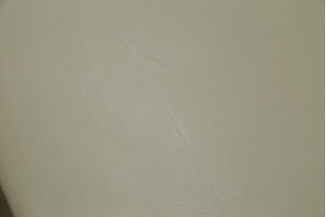 中古　桜製作所　ジョージ・ナカシマ(George Nakashima)　レザークッションのグリーンロック・オットマン　(R-087323)