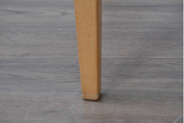 中古　美品　arflex(アルフレックス)　LUCA(ルカ)　合皮　編み込み背もたれが印象的なアームチェア　定価約14万円　(R-087331)