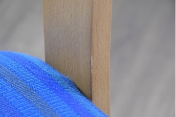 和製ヴィンテージ　秋田木工　剣持勇氏デザイン　No.80　ブナ材のラウンジチェア2脚セット　現行定価(2脚合計)約26万円　(R-087333)