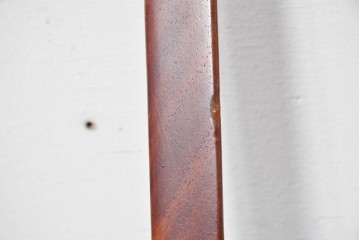 中古　希少な廃番品!　カリモク家具(karimoku)　最上位シリーズ「ビベンテ」　花梨(カリン)材　なめらかな曲線を描くフレームが魅力のアームチェア2脚セット　(R-087334)