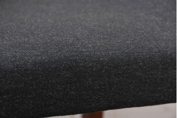 中古　希少な廃番品!　カリモク家具(karimoku)　最上位シリーズ「ビベンテ」　花梨(カリン)材　なめらかな曲線を描くフレームが魅力のアームチェア2脚セット　(R-087334)