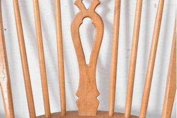 中古　アメリカ　ETHAN ALLEN(イーセンアーレン)　ホイールバックウィンザーチェア2脚セット　(R-087336)