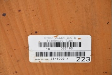 中古　アメリカ　ETHAN ALLEN(イーセンアーレン)　ホイールバックアーム付きウィンザーチェア2脚セット　(R-087337)
