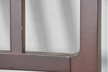 中古　カリモク家具(karimoku)　すっきりとした縦格子の背もたれが上品なダイニングチェア4脚セット　定価(4脚合計)約20万円　(R-087339)