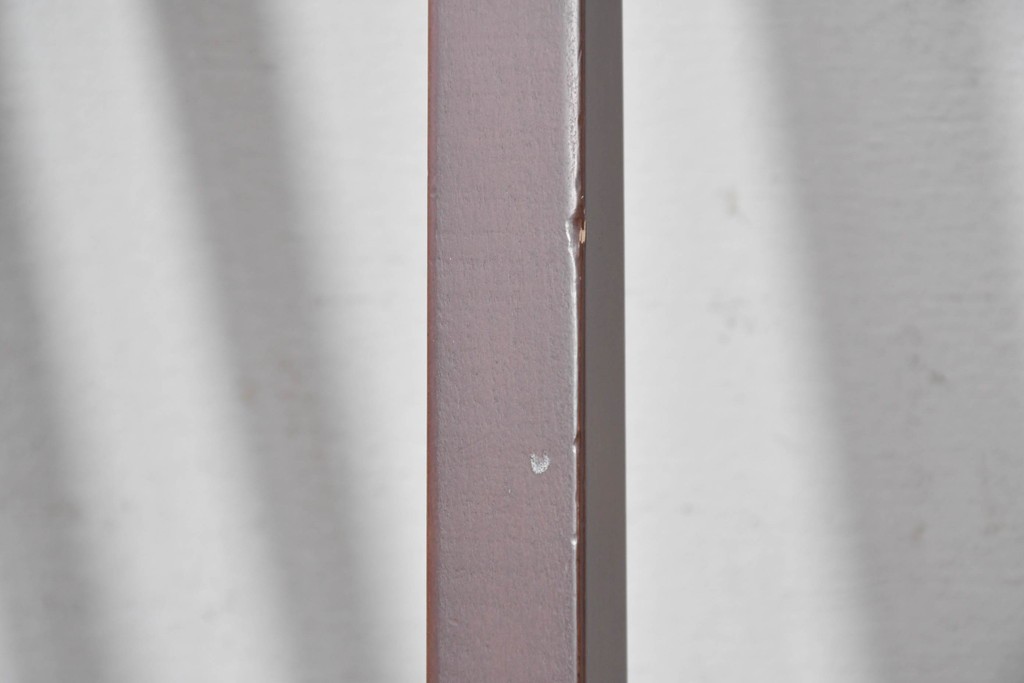 中古　カリモク家具(karimoku)　すっきりとした縦格子の背もたれが上品なダイニングチェア4脚セット　定価(4脚合計)約20万円　(R-087339)