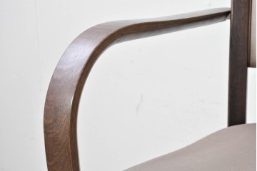 中古　カリモク家具(karimoku)　CT73シリーズ　曲木のアームが美しいアームチェア2脚セット　定価(2脚合計)約18万円　(R-087340)